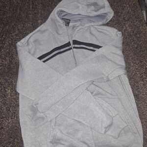 Cougar Sport Gray Hoodie with Black Accents